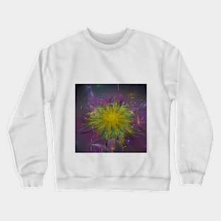 Abstract flower fractal Crewneck Sweatshirt
